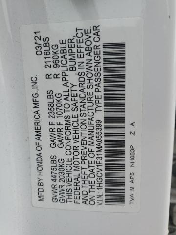 2021 HONDA ACCORD SPO - 1HGCV1F31MA055399