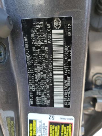 VIN 4T1B11HK2JU540795 2018 Toyota Camry, L no.12