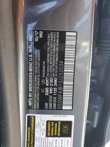 2018 MERCEDES-BENZ C 300 - 55SWF4JB1JU252034