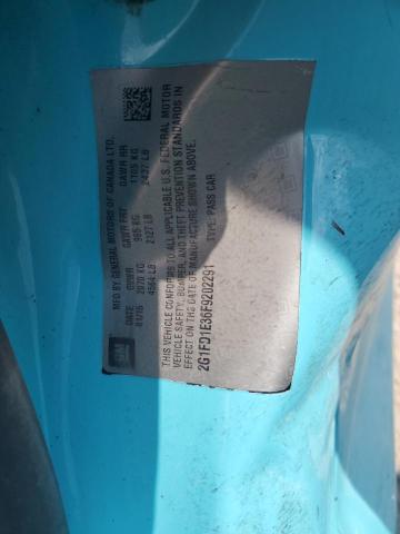 2015 CHEVROLET CAMARO LT 2G1FD1E36F9202291