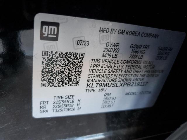 2023 CHEVROLET TRAILBLAZE - KL79MUSLXPB219117