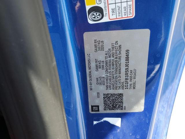 2018 CHEVROLET CAMARO LT - 1G1FB1RS9J0188459