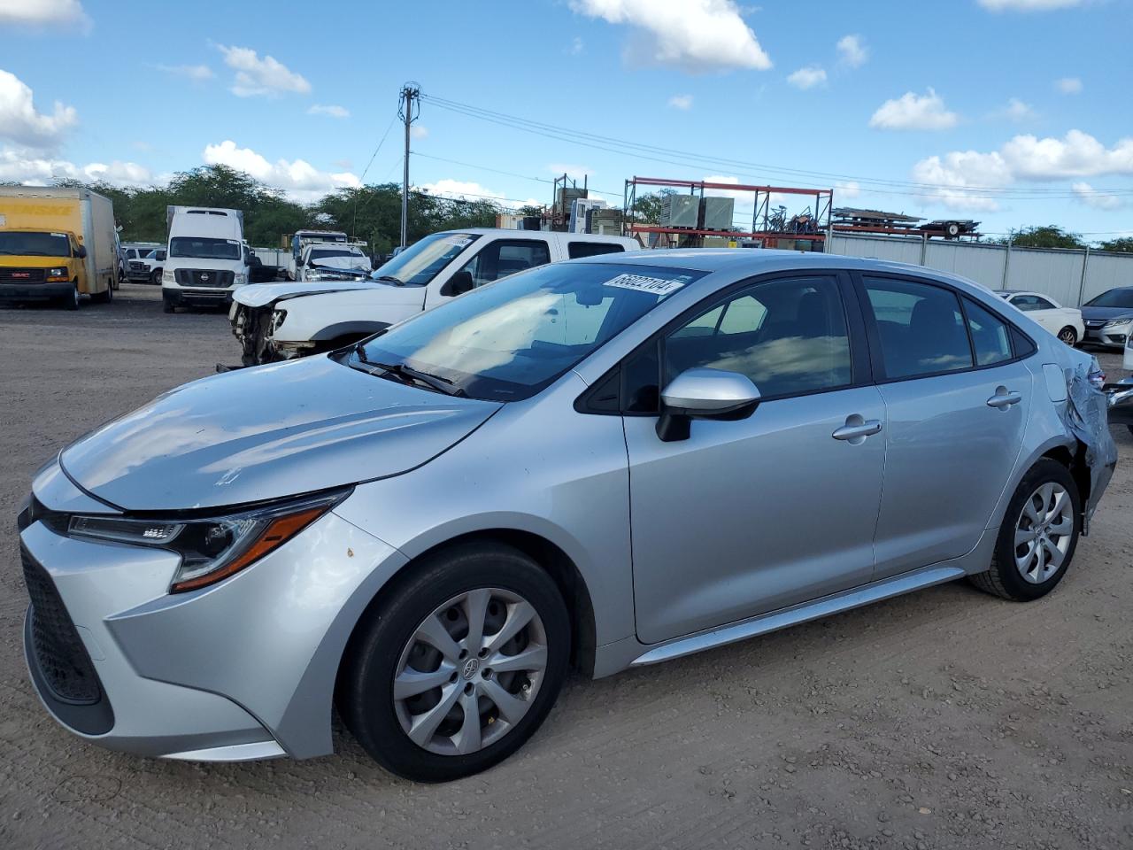 Lot #2877181827 2022 TOYOTA COROLLA LE