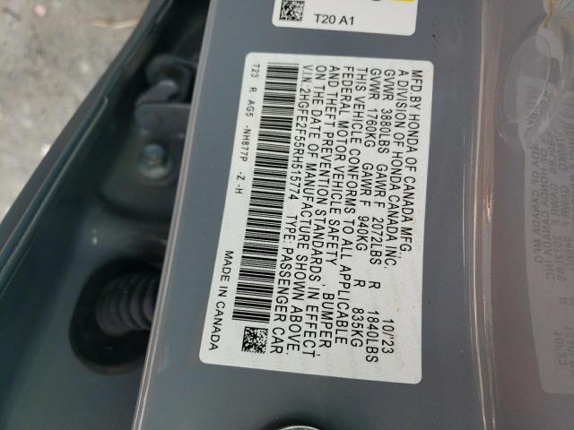 2024 HONDA CIVIC SPOR - 2HGFE2F55RH515774
