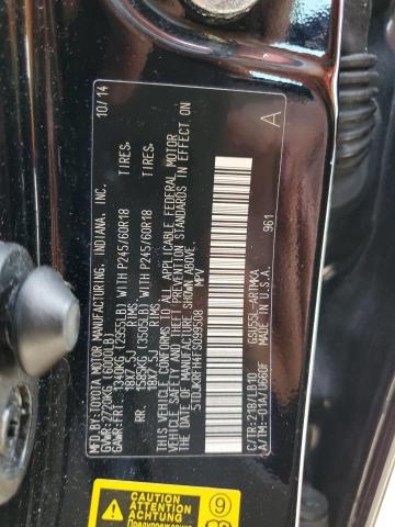 2015 TOYOTA HIGHLANDER - 5TDJKRFH4FS099508