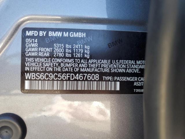 2015 BMW M6 GRAN CO - WBS6C9C56FD467608
