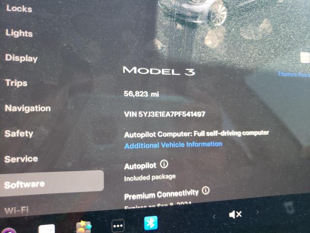 2023 TESLA MODEL 3 - 5YJ3E1EA7PF541497