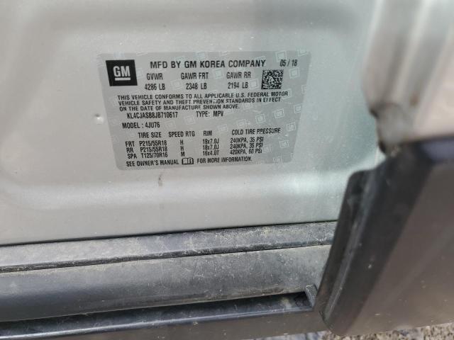 2018 BUICK ENCORE PRE - KL4CJASB8JB710617