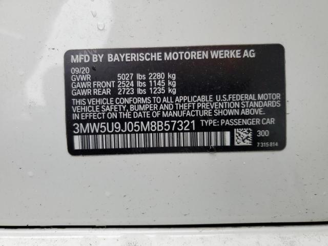 2021 BMW M340XI - 3MW5U9J05M8B57321