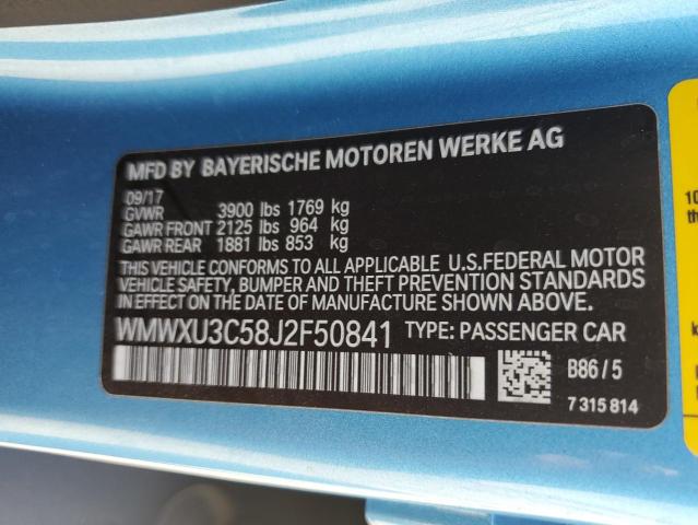 2018 MINI COOPER S - WMWXU3C58J2F50841