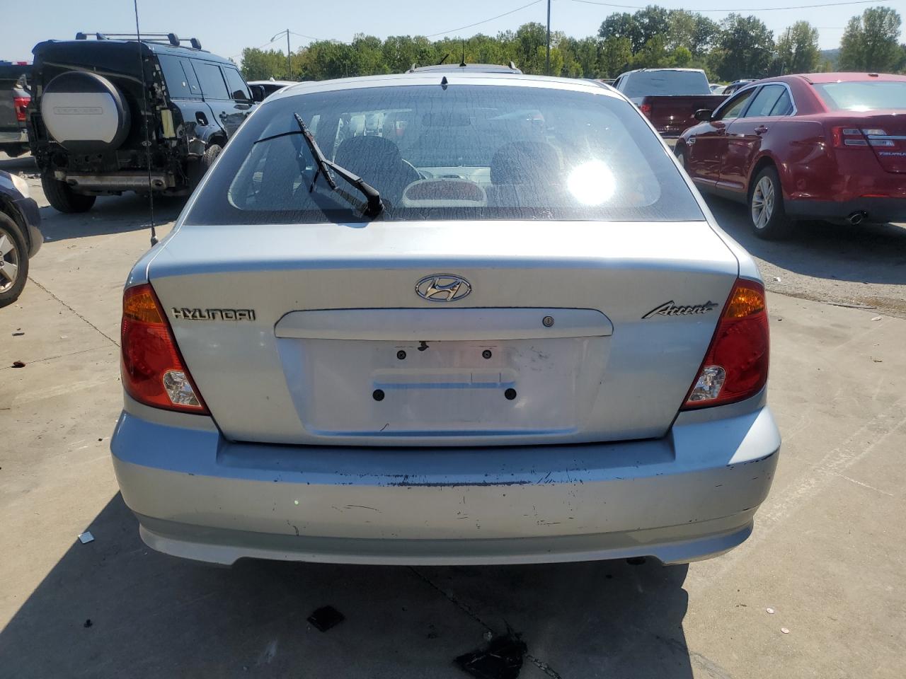 Lot #3033110990 2003 HYUNDAI ACCENT GL