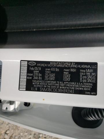 2024 HYUNDAI TUCSON SEL 5NMJBCDE2RH392143