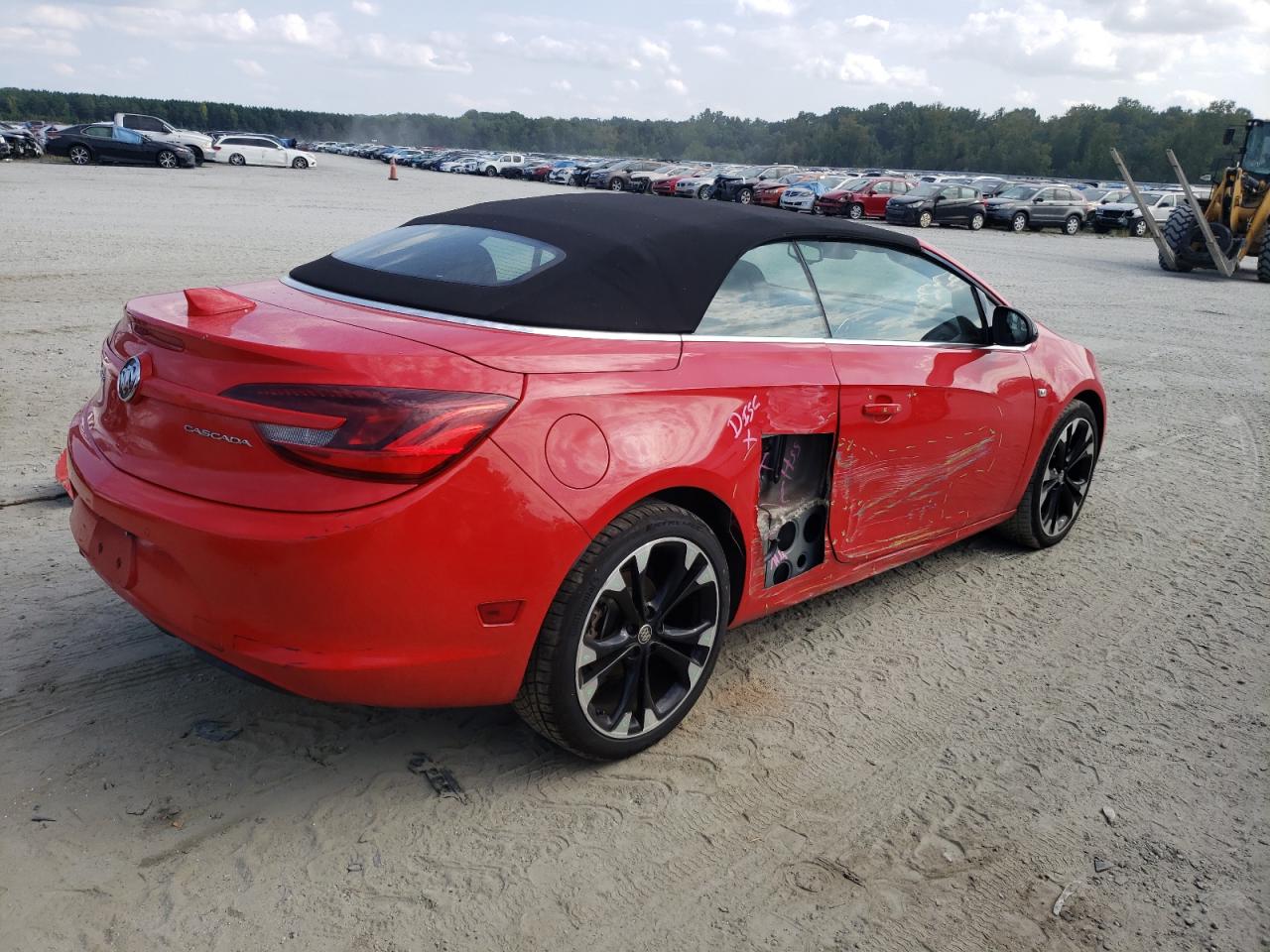 BUICK CASCADA SP 2017 red converti gas W04WJ3N53HG074958 photo #4