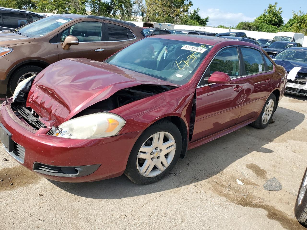 Lot #2794606712 2011 CHEVROLET IMPALA LT