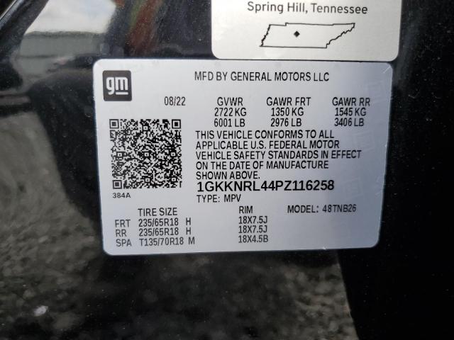 2023 GMC ACADIA SLE - 1GKKNRL44PZ116258