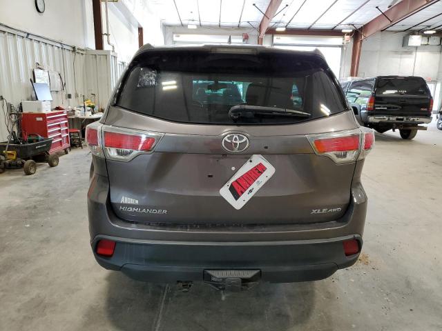 VIN 5TDJKRFH1GS304543 2016 Toyota Highlander, Xle no.6