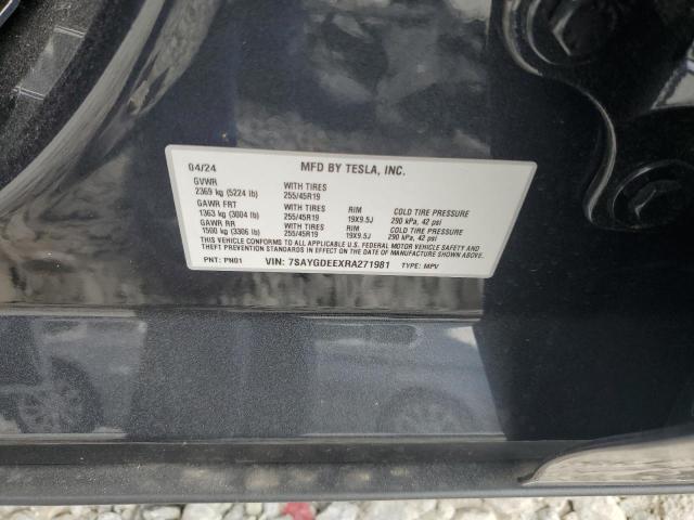 2024 TESLA MODEL Y - 7SAYGDEEXRA271981
