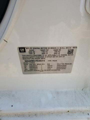 2015 CHEVROLET SILVERADO - 3GCUKREC1FG405419