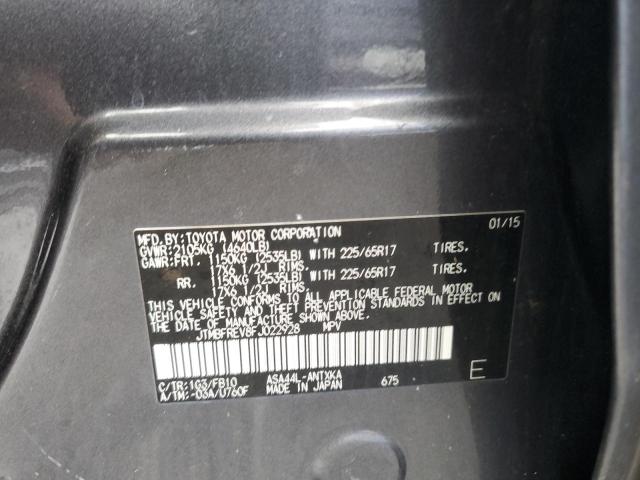 2015 TOYOTA RAV4 LE - JTMBFREV8FJ022928