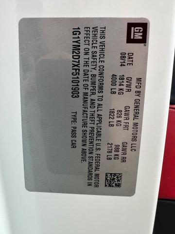 2015 CHEVROLET CORVETTE - 1G1YM2D7XF5101903