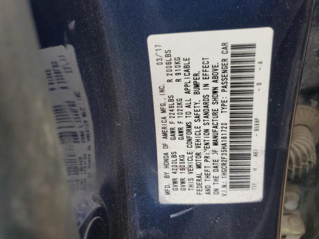 2017 HONDA ACCORD LX - 1HGCR2F35HA181720