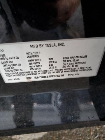 2023 TESLA MODEL Y - 7SAYGDEE4PF626076