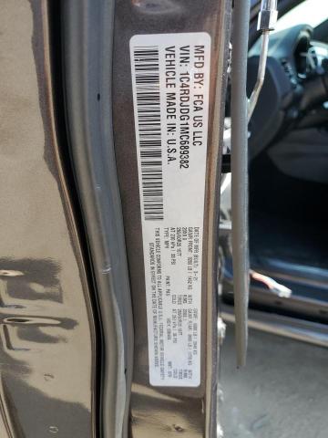 2021 DODGE DURANGO GT - 1C4RDJDG1MC689382