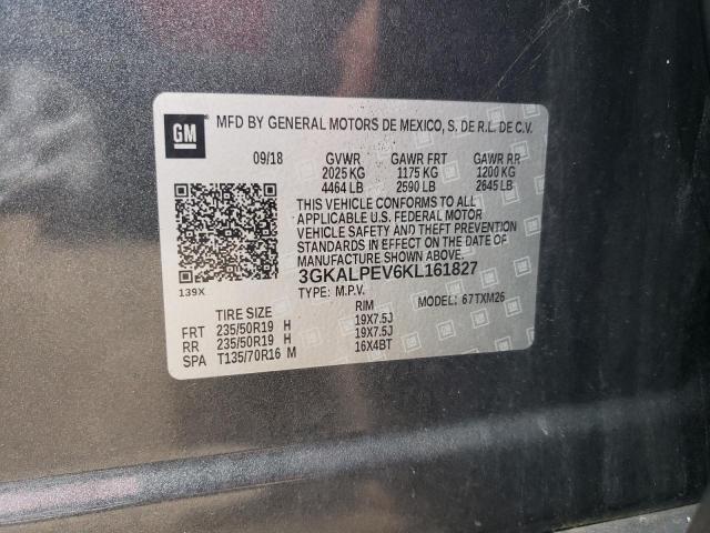 2019 GMC TERRAIN SL - 3GKALPEV6KL161827