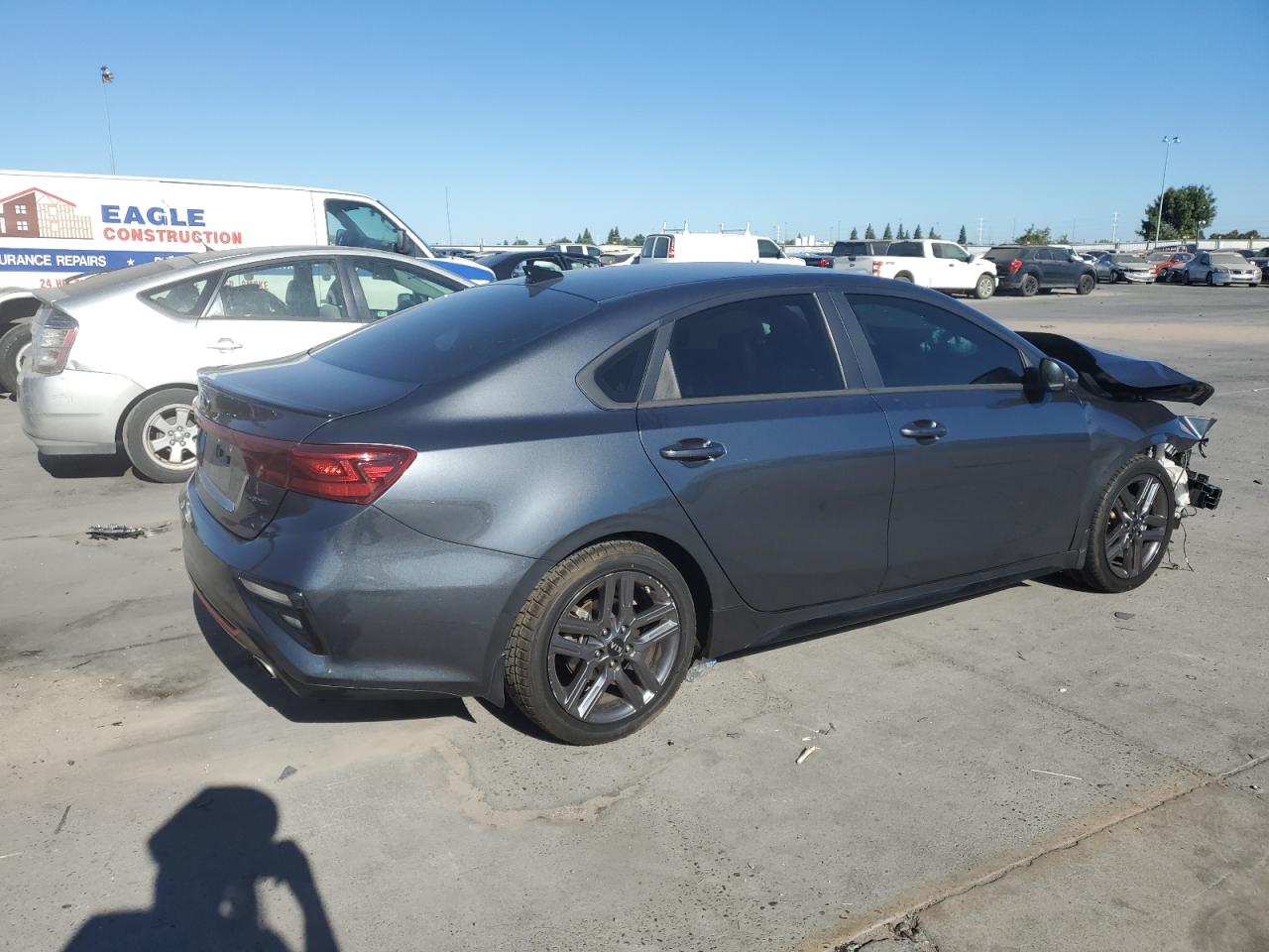 Lot #2974108359 2021 KIA FORTE GT L