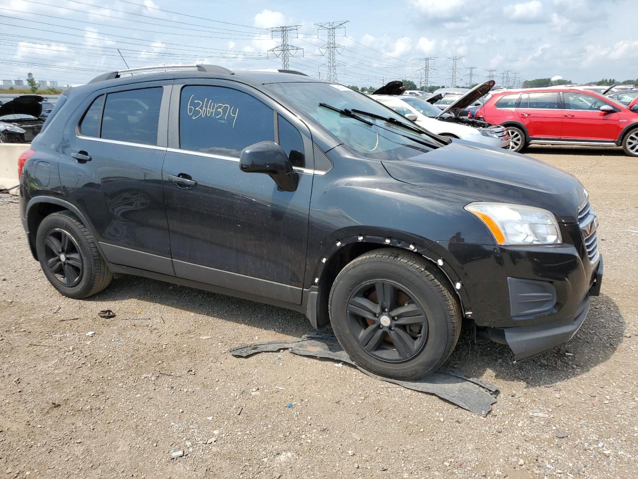 Lot #2907343998 2015 CHEVROLET TRAX 1LT