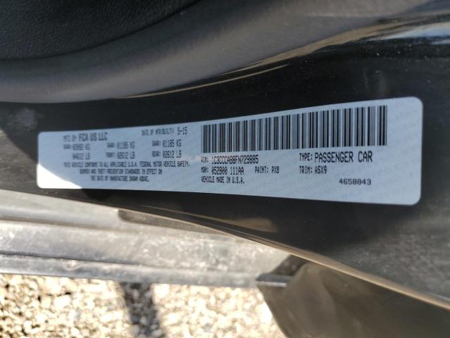 2015 CHRYSLER 200 LIMITE - 1C3CCCAB8FN729885