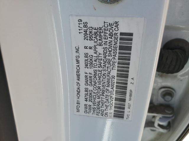 2020 HONDA ACCORD SPO - 1HGCV2F37LA002730