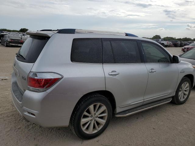 TOYOTA HIGHLANDER 2013 silver  hybrid engine JTEDC3EH2D2019177 photo #4