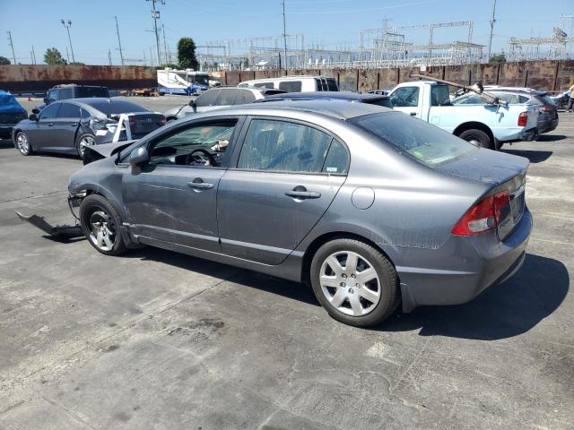 HONDA CIVIC LX 2009 gray sedan 4d gas 2HGFA16529H352717 photo #3