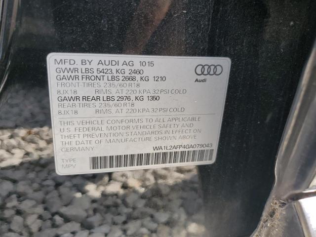 VIN WA1L2AFP4GA079043 2016 Audi Q5, Premium Plus no.13