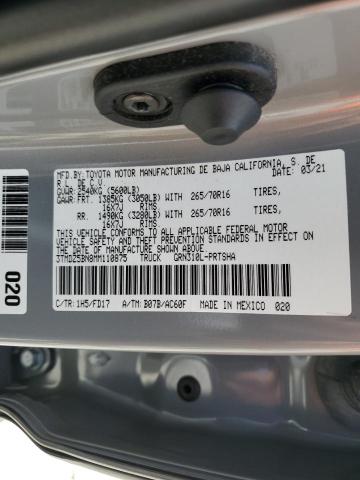 2021 TOYOTA TACOMA DOU - 3TMDZ5BN8MM110875
