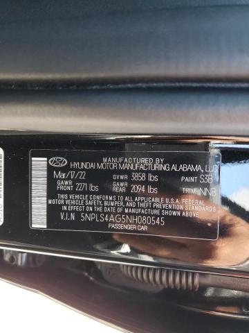 2022 HYUNDAI ELANTRA SE - 5NPLS4AG5NH080545