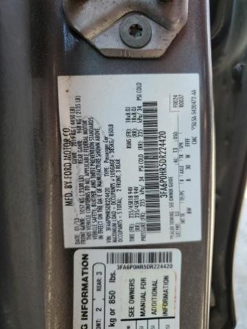 VIN 3FA6P0HR5DR224420 2013 Ford Fusion, SE no.12