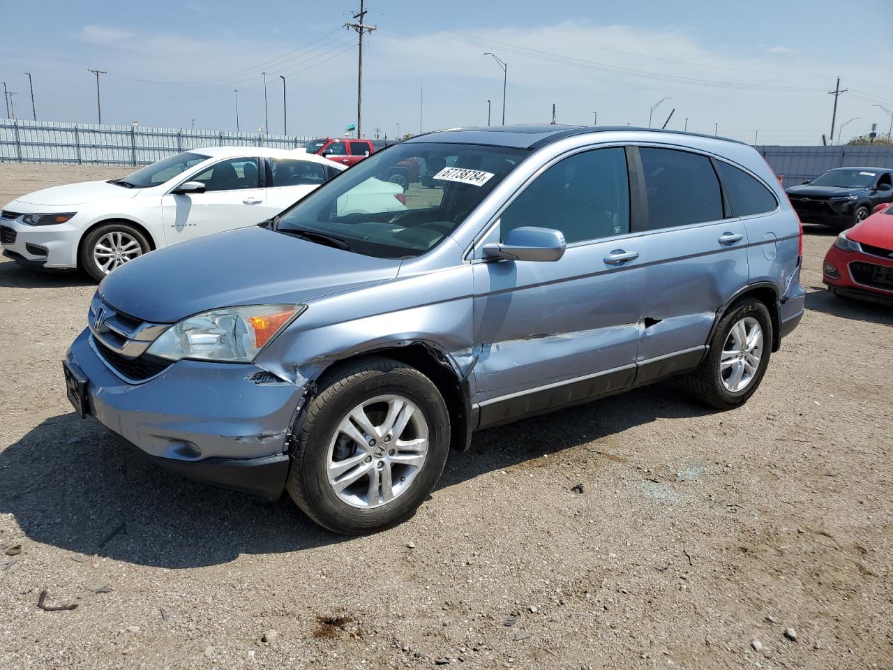 Lot #3225123985 2011 HONDA CR-V EXL