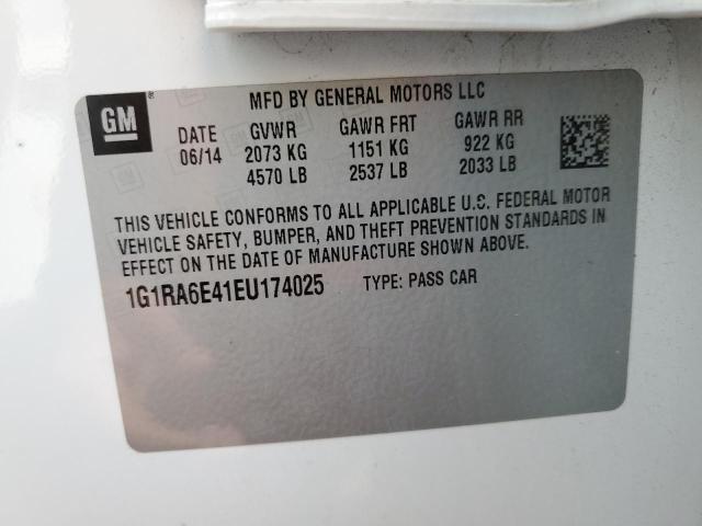 VIN 1G1RA6E41EU174025 2014 Chevrolet Volt no.12