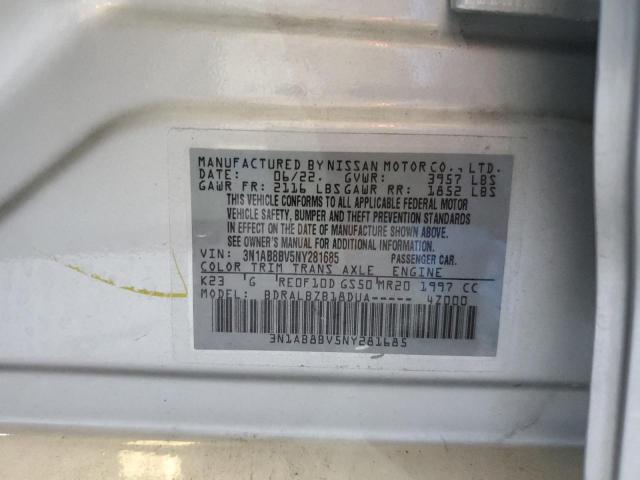 2022 NISSAN SENTRA S - 3N1AB8BV5NY281685
