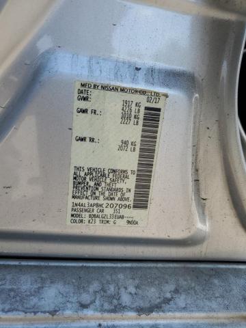 2017 NISSAN ALTIMA 2.5 - 1N4AL3AP8HC207096