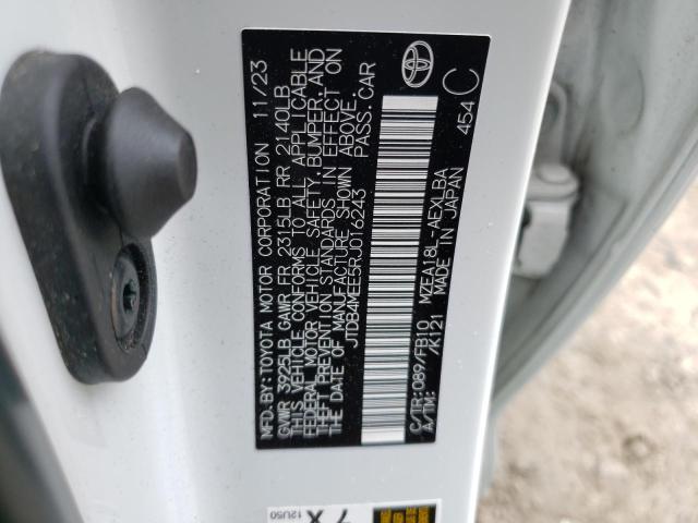 2024 TOYOTA COROLLA LE - JTDB4MEE5RJ016243