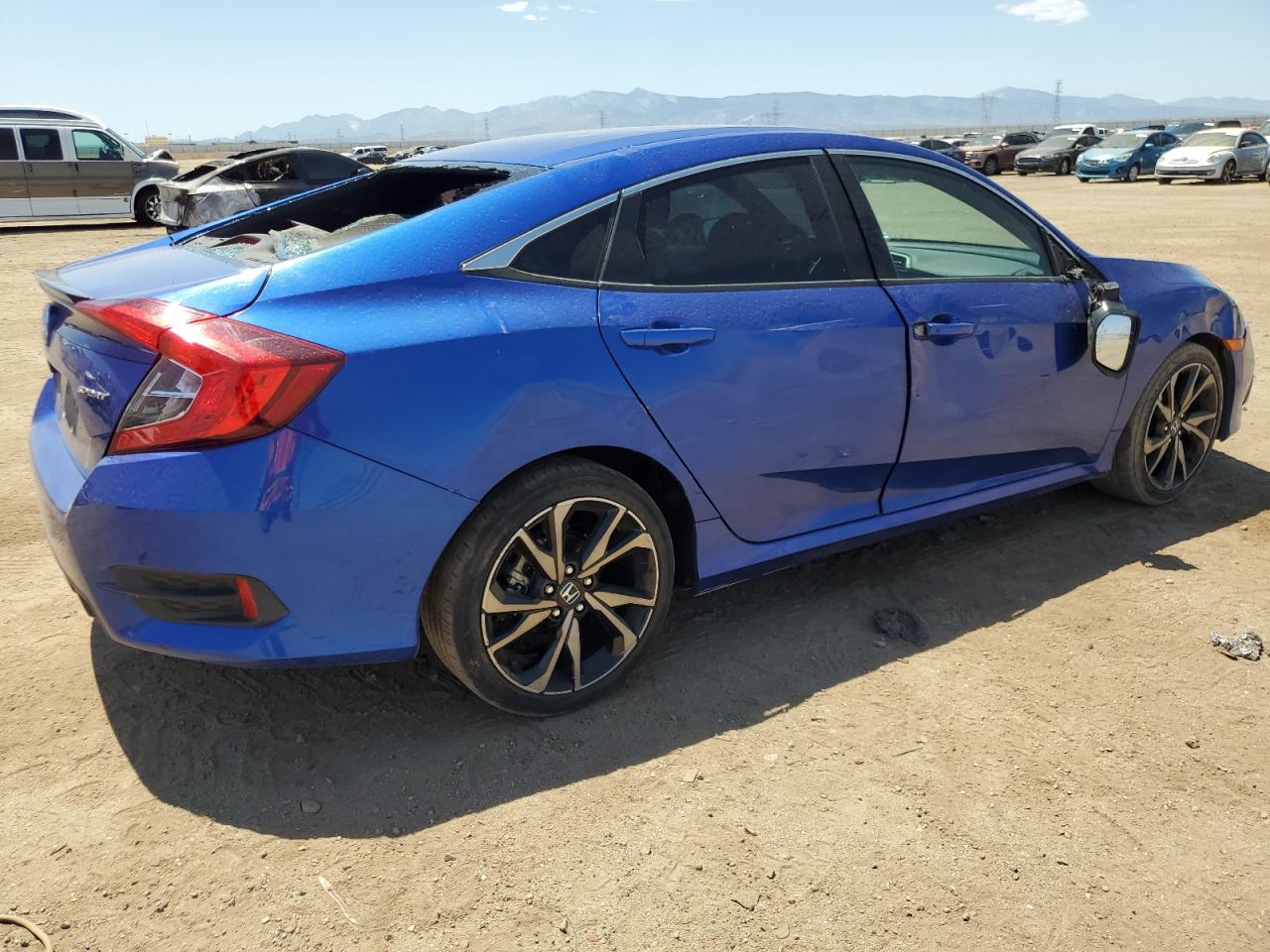 Lot #2854982704 2021 HONDA CIVIC SPOR