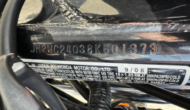 2008 HONDA CB250 - JH2MC24038K501373