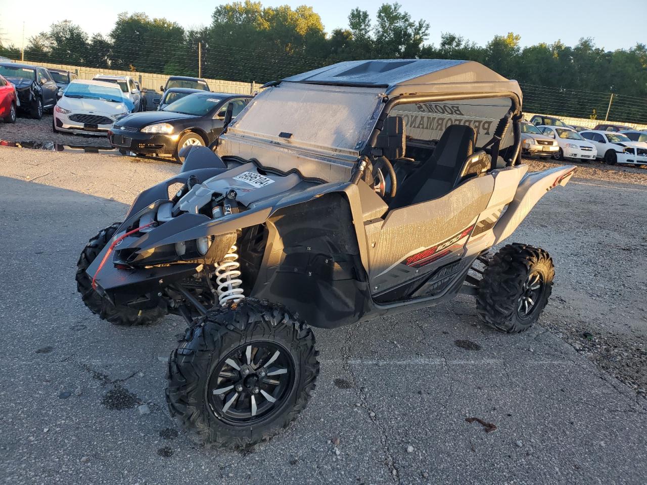 YAMAHA YXZ1000 ET 2018 gray  gas 5Y4AN17Y8JA100115 photo #3