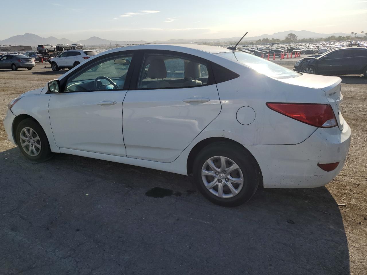 Lot #3038217725 2013 HYUNDAI ACCENT GLS