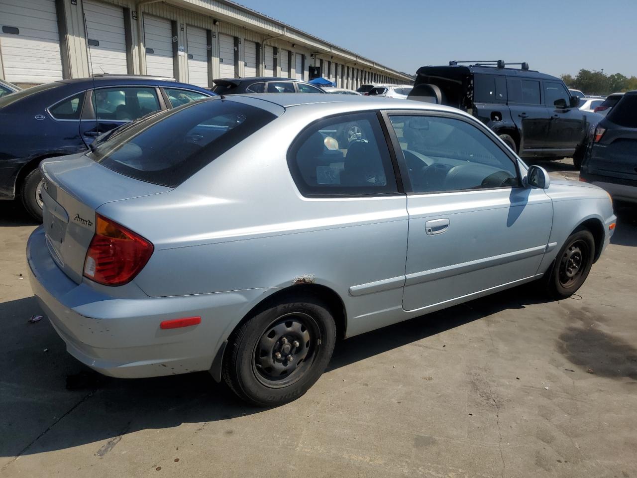 Lot #3033110990 2003 HYUNDAI ACCENT GL