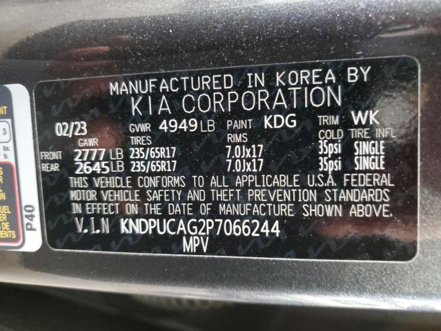 2023 KIA SPORTAGE L - KNDPUCAG2P7066244