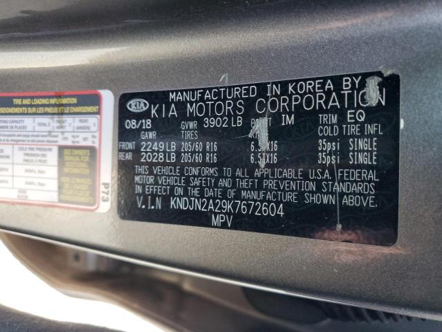 2019 KIA SOUL - KNDJN2A29K7672604
